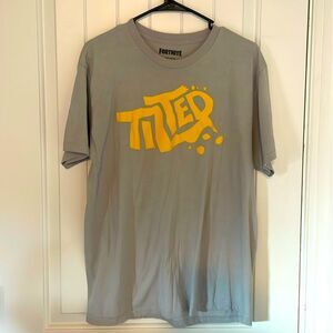 Fortnite gray tee Mens Large
